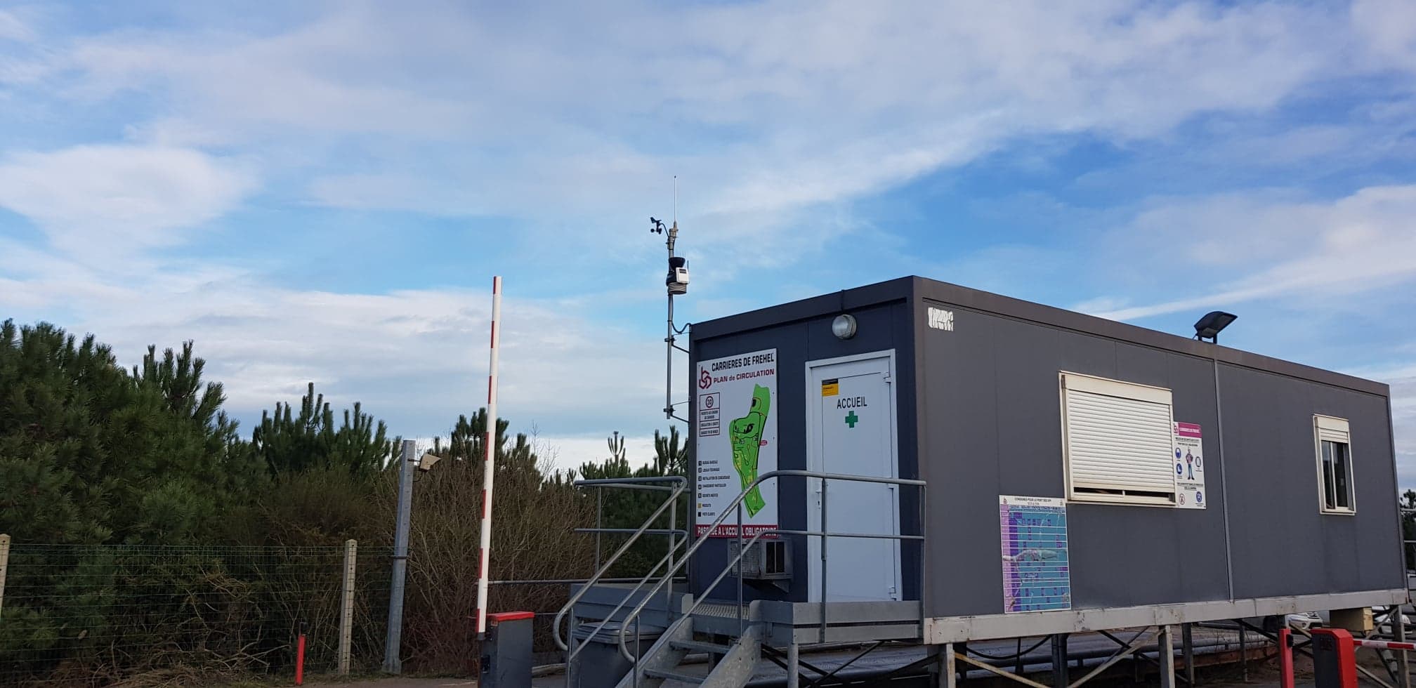 Photo Nord de la station Carrière de Fréhel