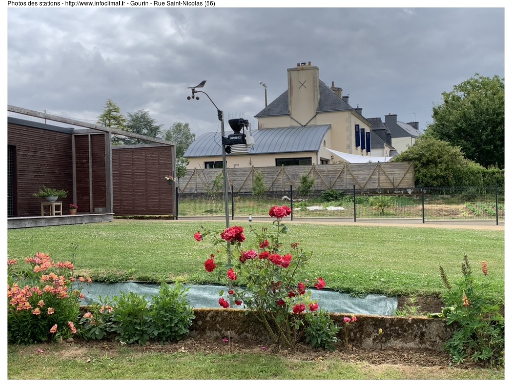 Photo Est de la station Gourin